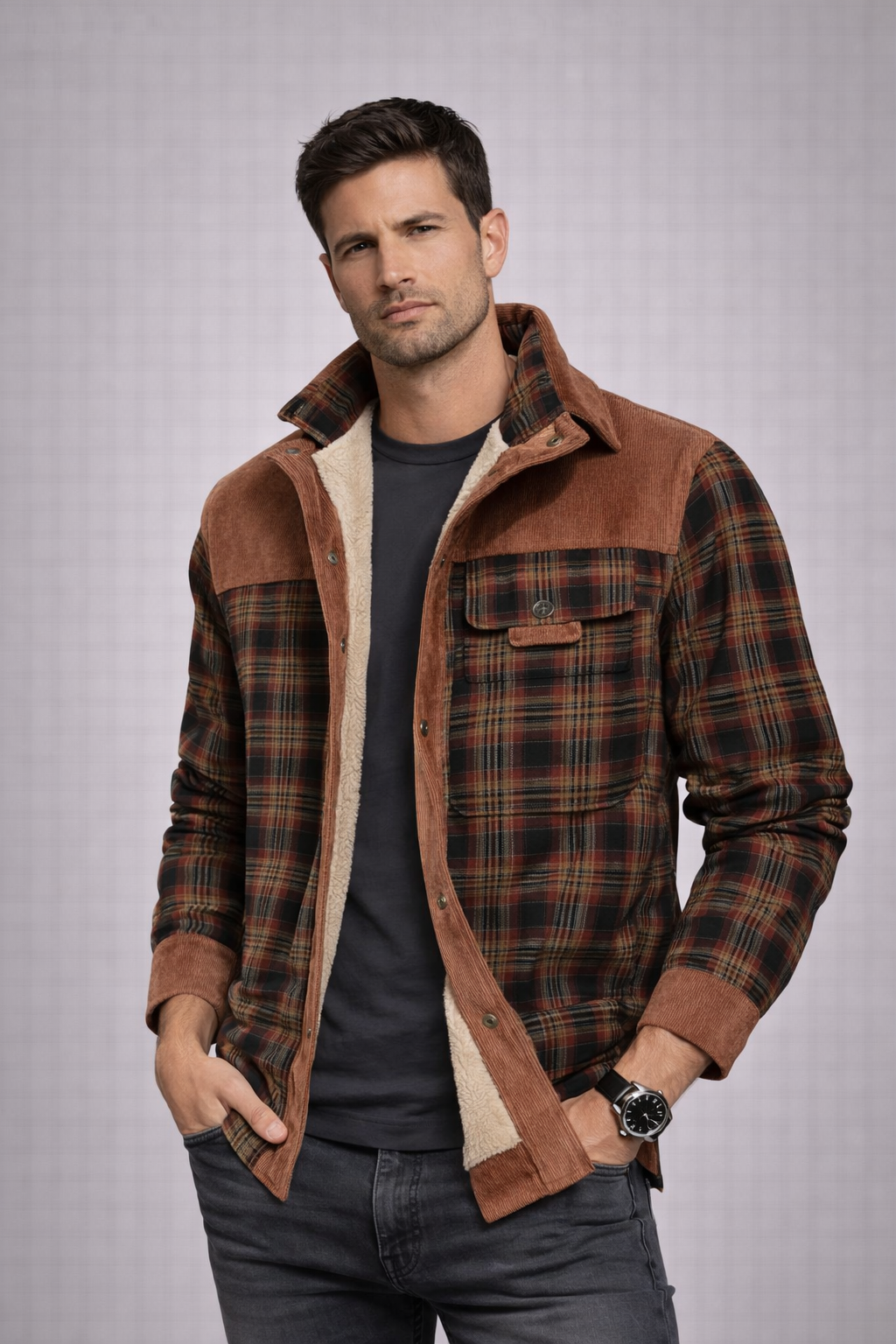 Heritage Field Jacket – Sherpa Lined Edition