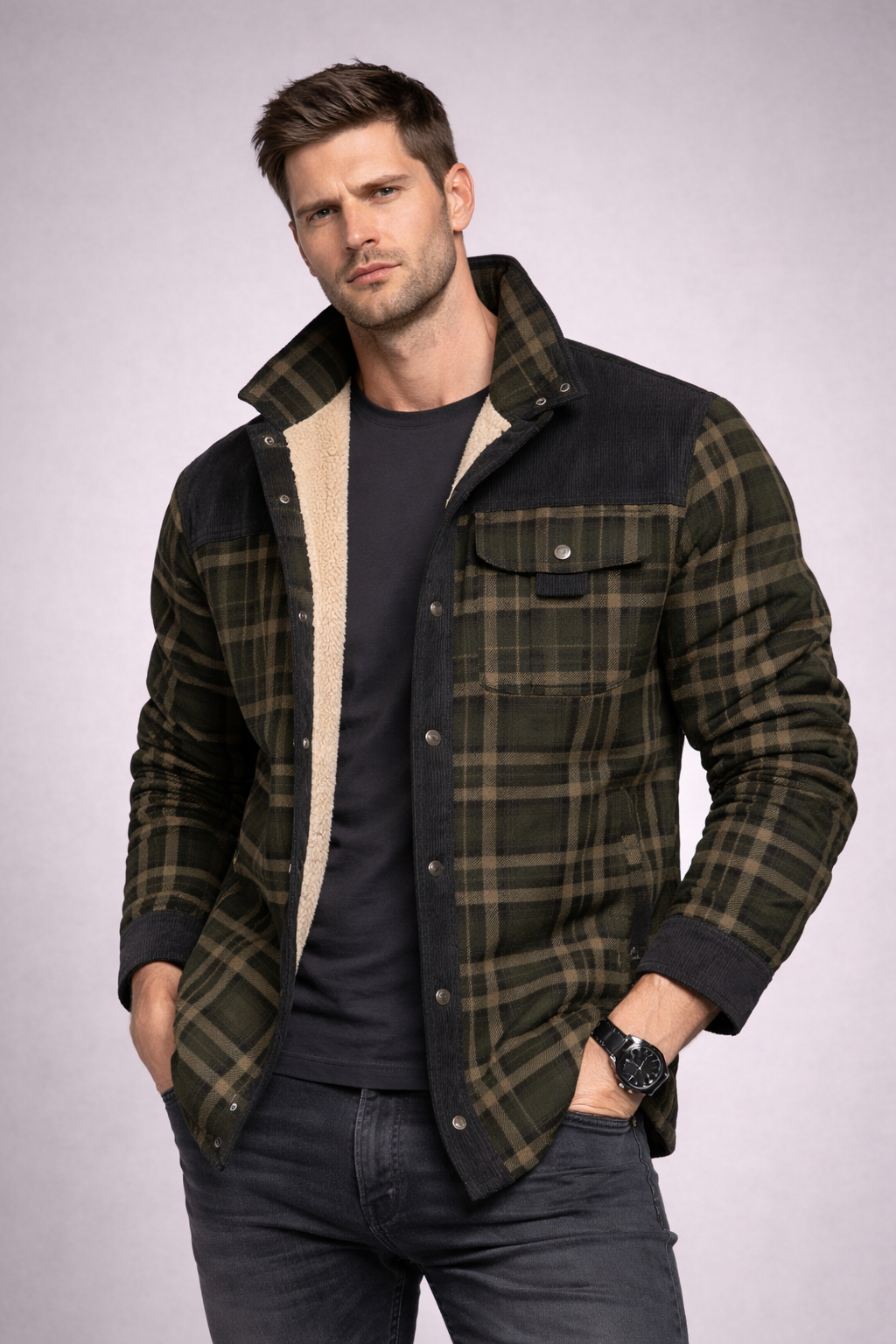 Heritage Field Jacket – Sherpa Lined Edition