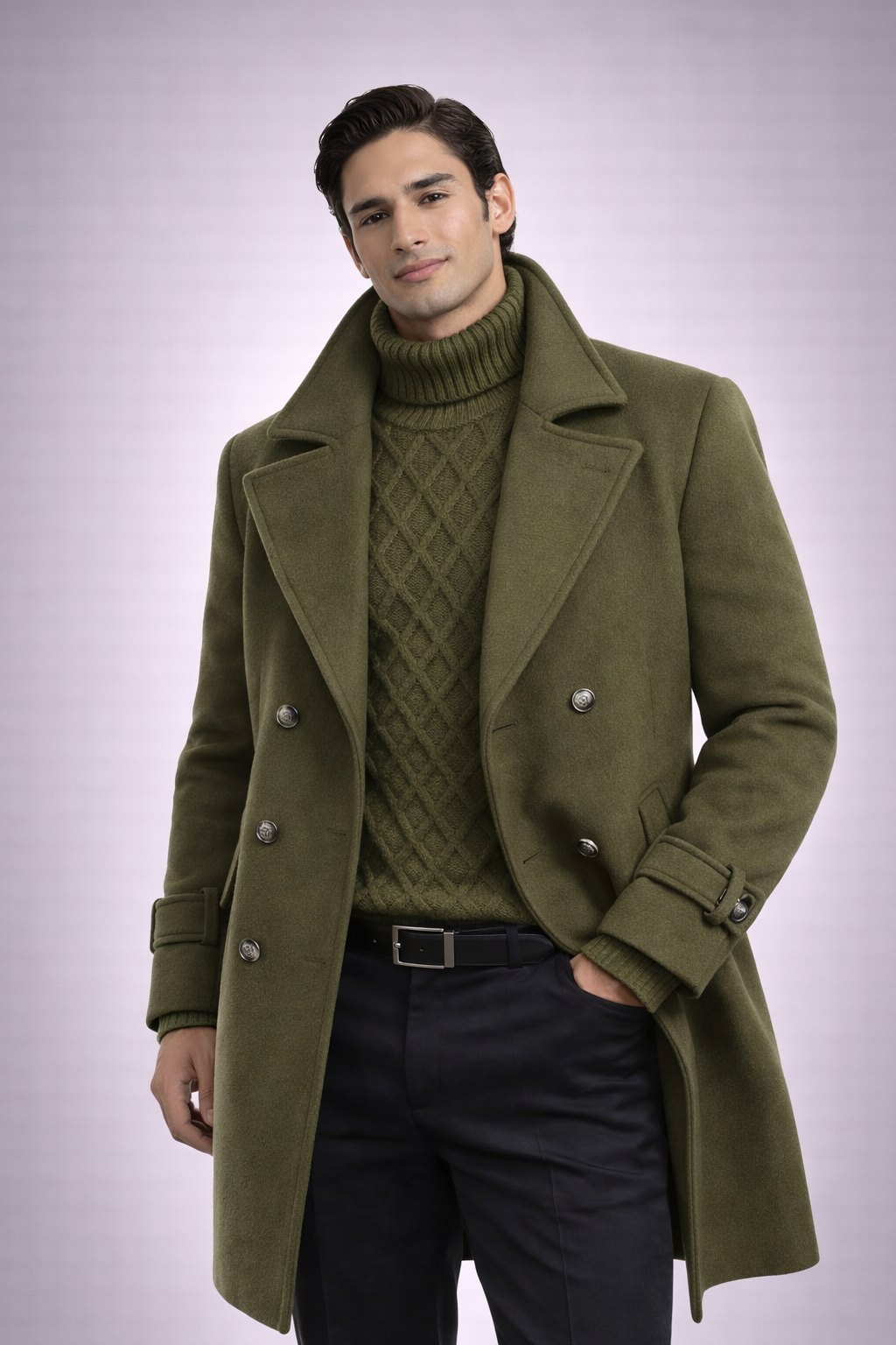 Overcoat + Sweater Set (Limited Stock)