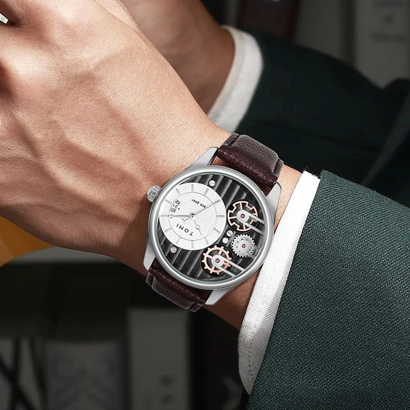 Statement Watch Set – Mechanical Face Gear