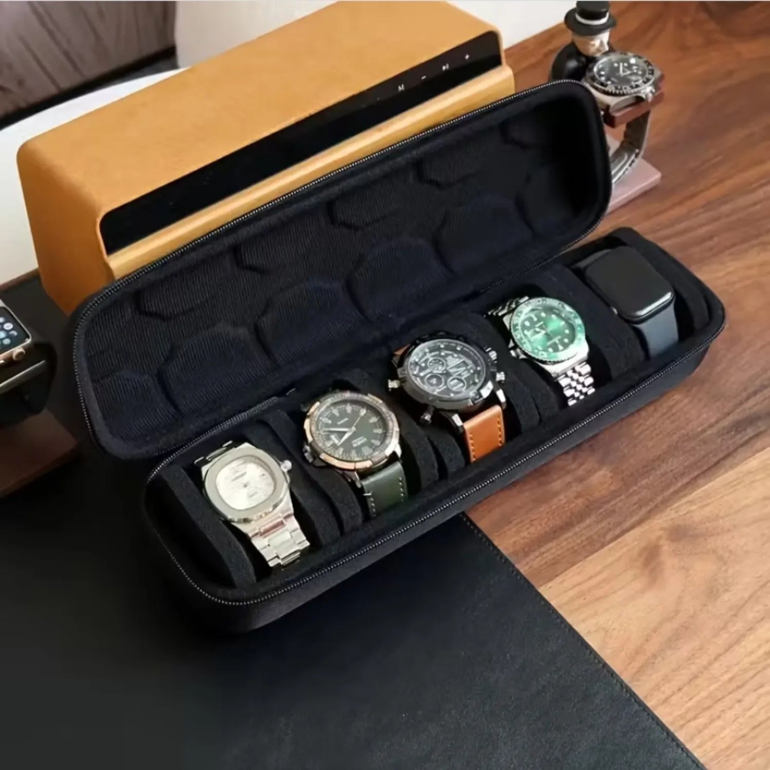 Bolvan Vault 5 — Premium Watch Organizer Case