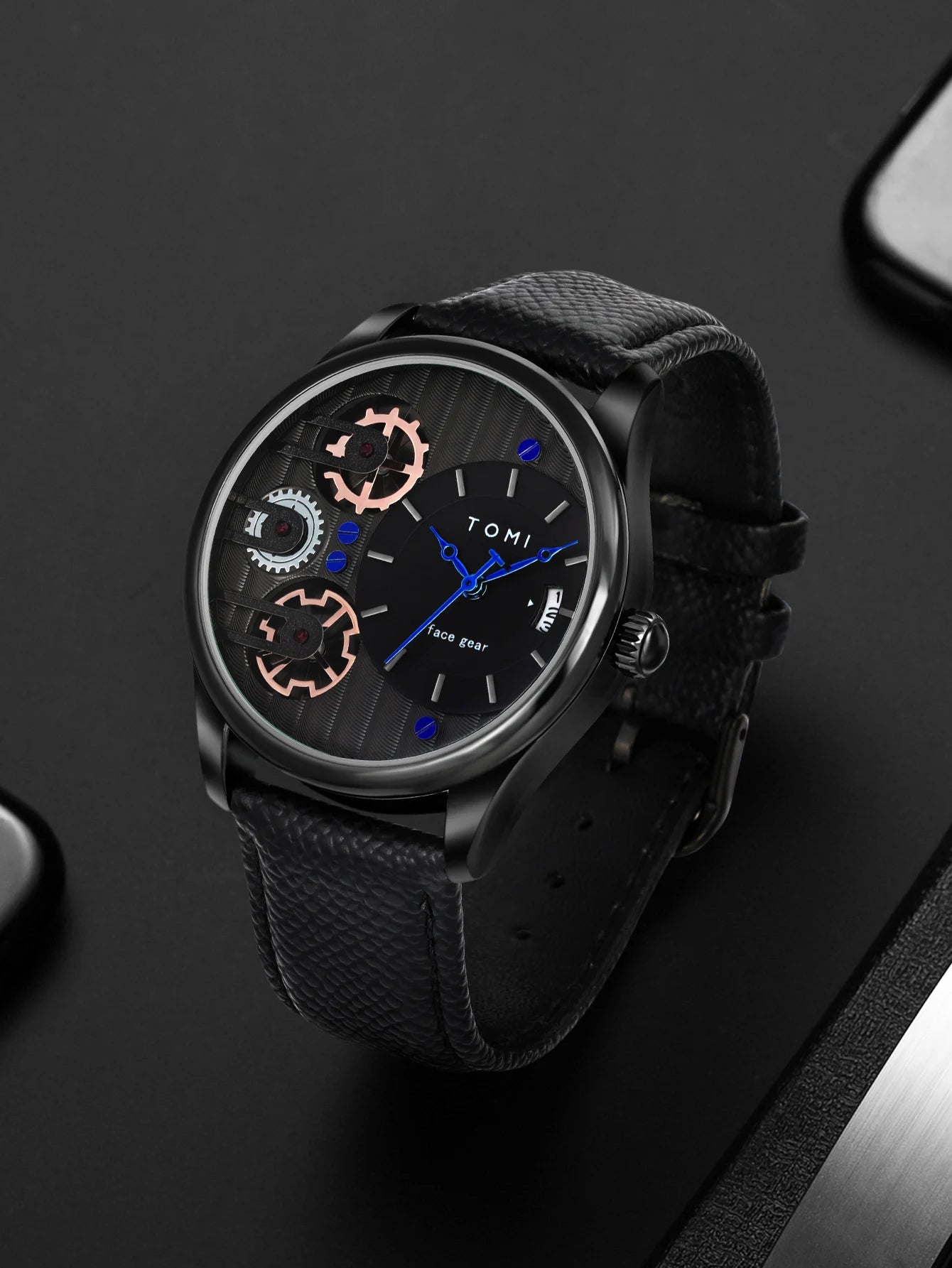 Statement Watch Set – Mechanical Face Gear