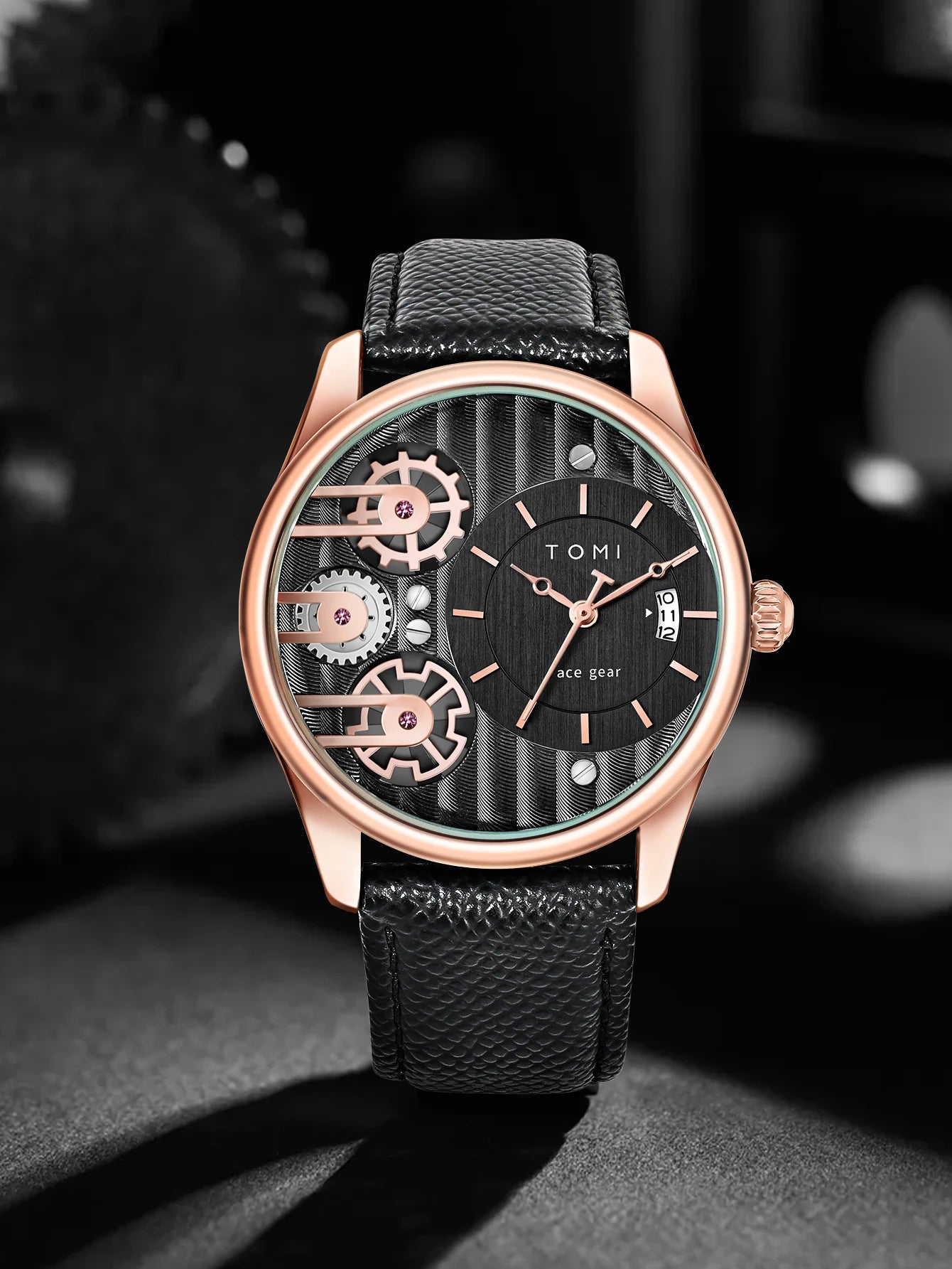 Statement Watch Set – Mechanical Face Gear