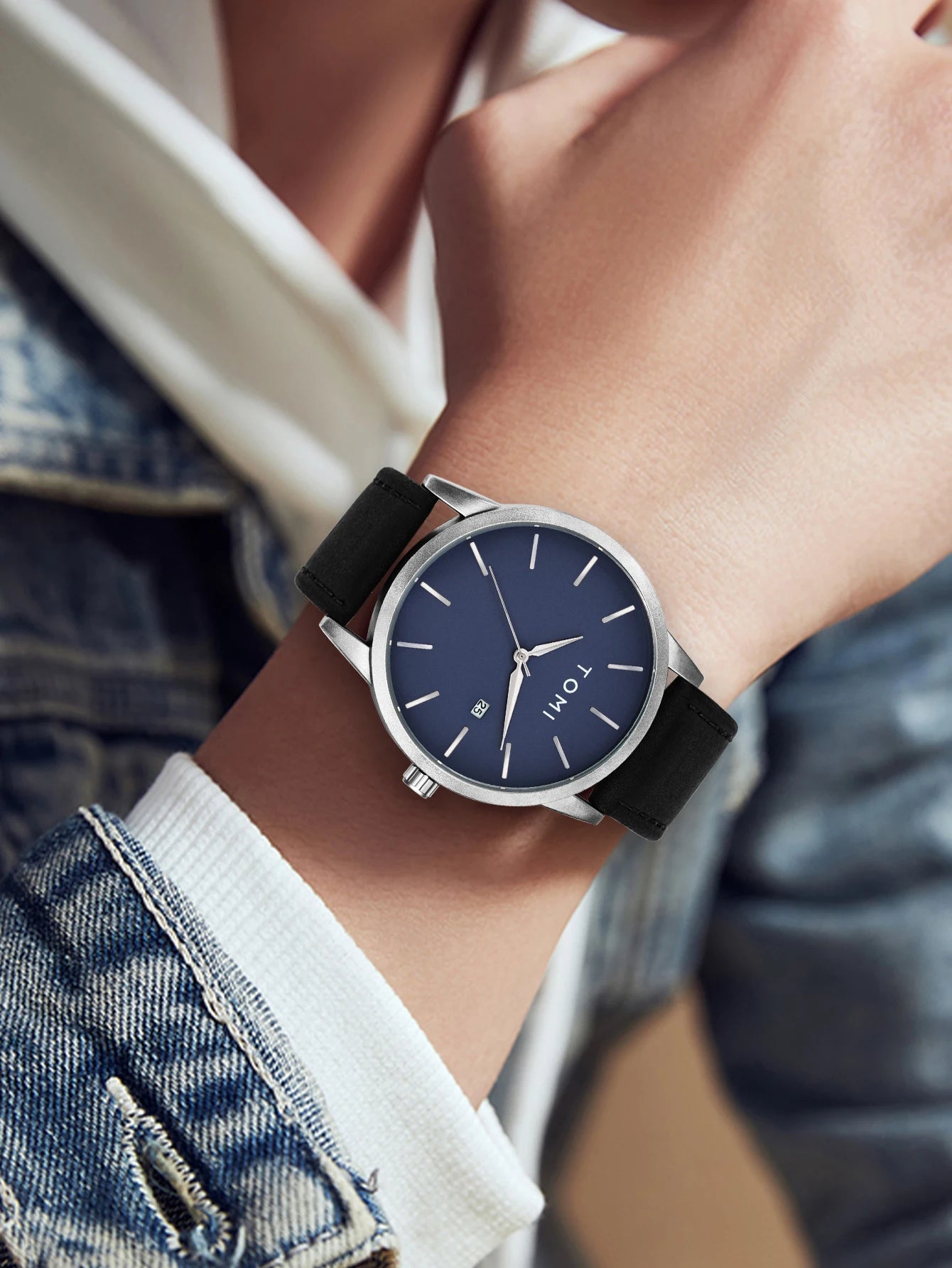 Statement Watch Set – Black Formal Essentials