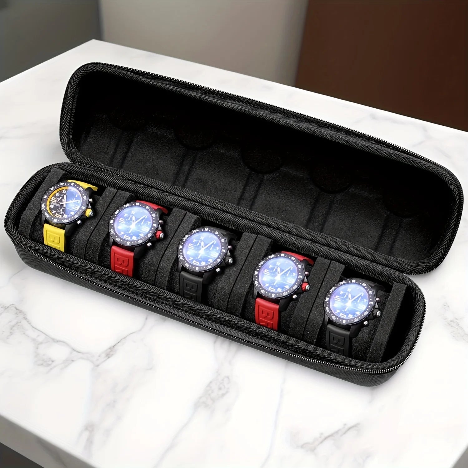 Bolvan Vault 5 — Premium Watch Organizer Case