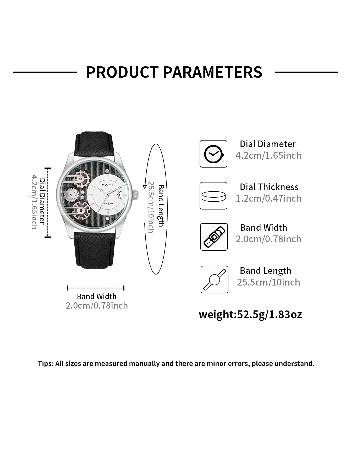 Statement Watch Set – Mechanical Face Gear
