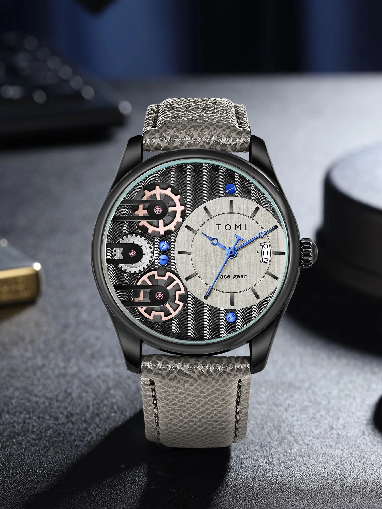 Statement Watch Set – Mechanical Face Gear