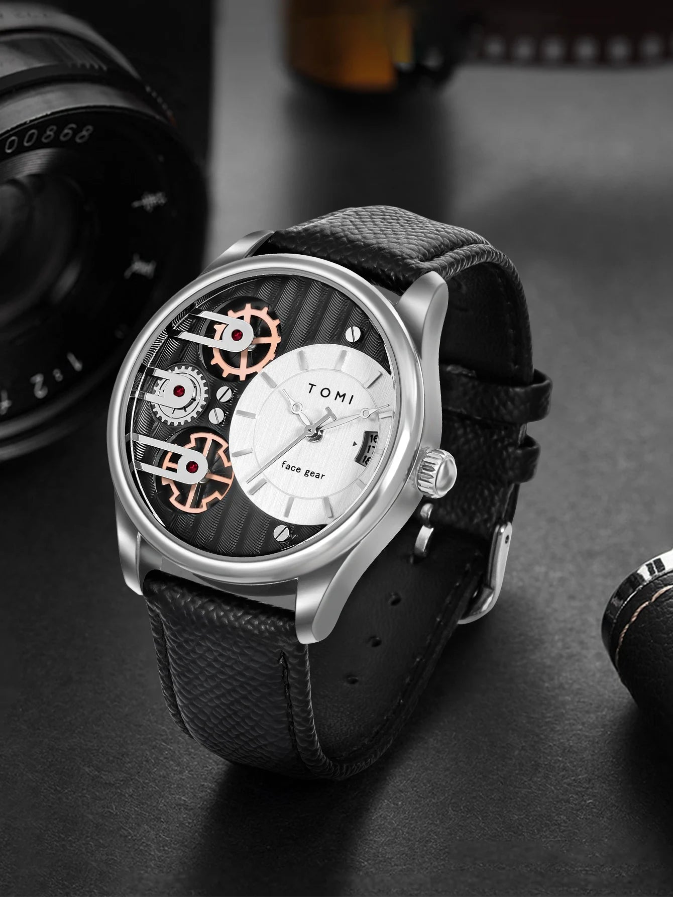 Statement Watch Set – Mechanical Face Gear