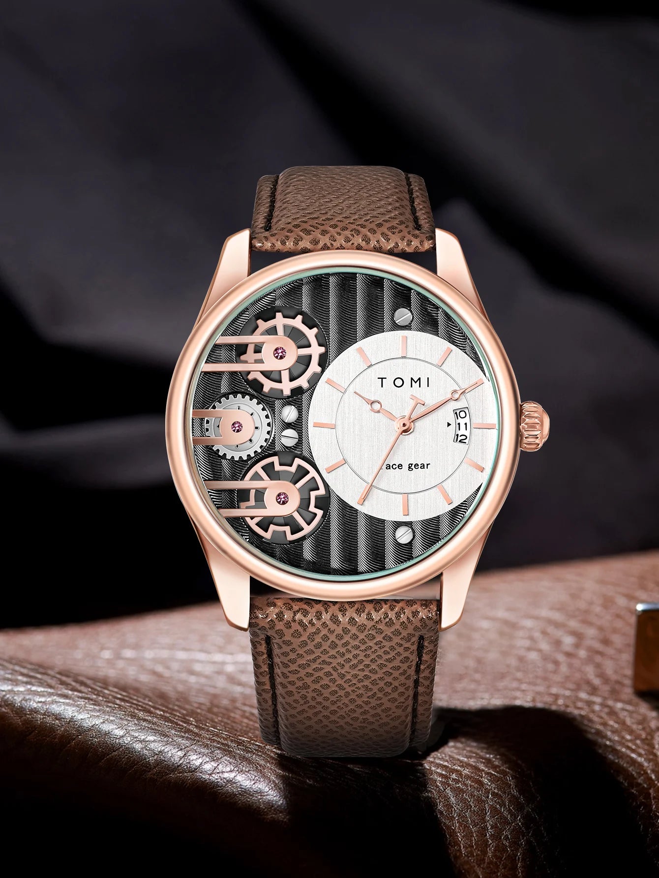 Statement Watch Set – Mechanical Face Gear