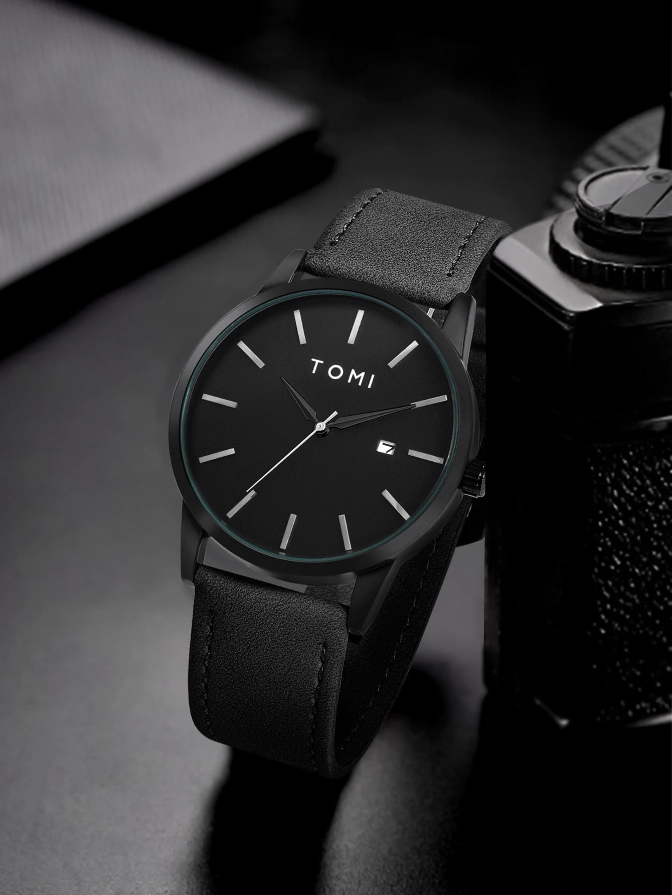 Statement Watch Set – Black Formal Essentials