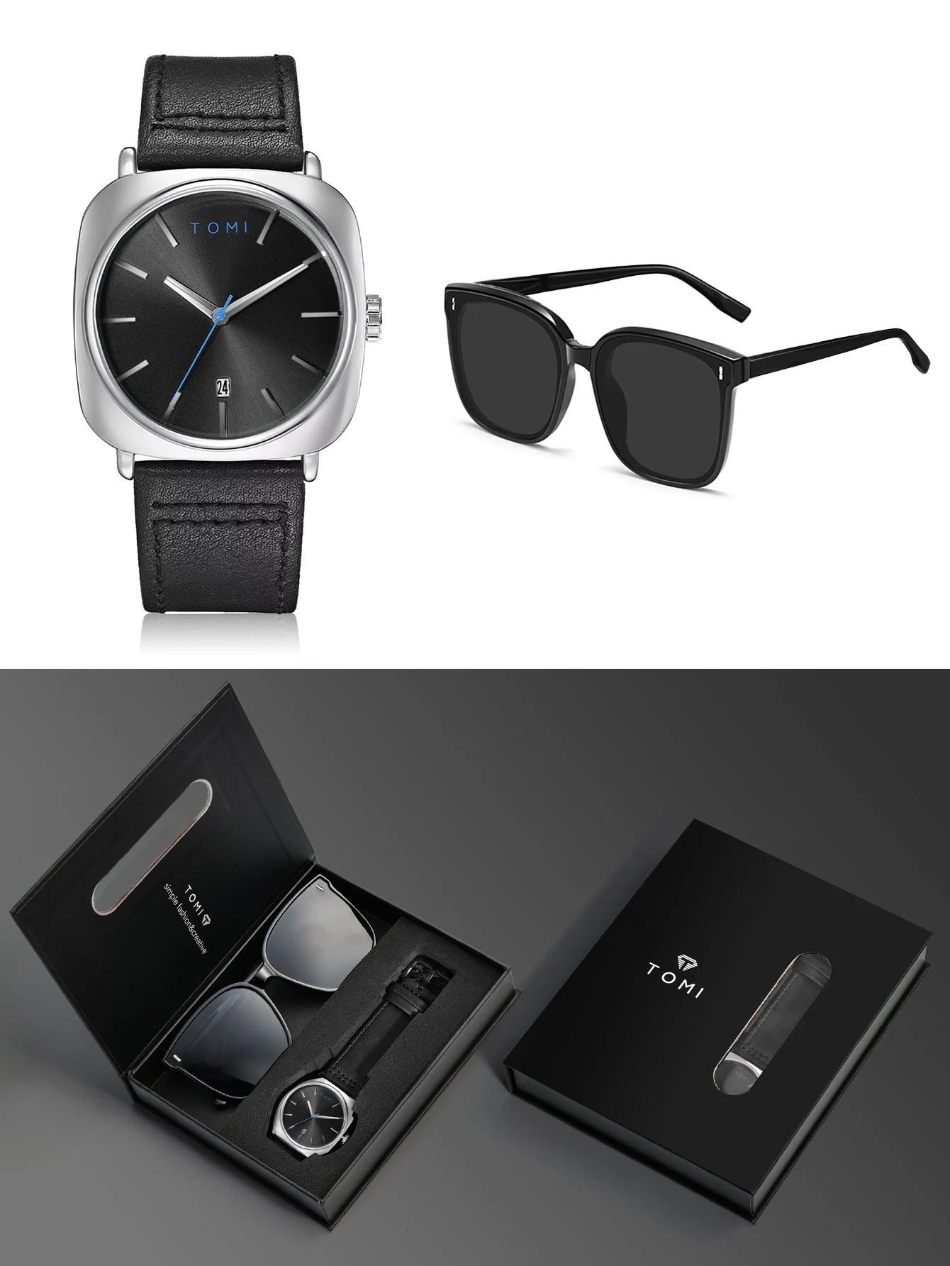 Statement Watch Set – Urban Black