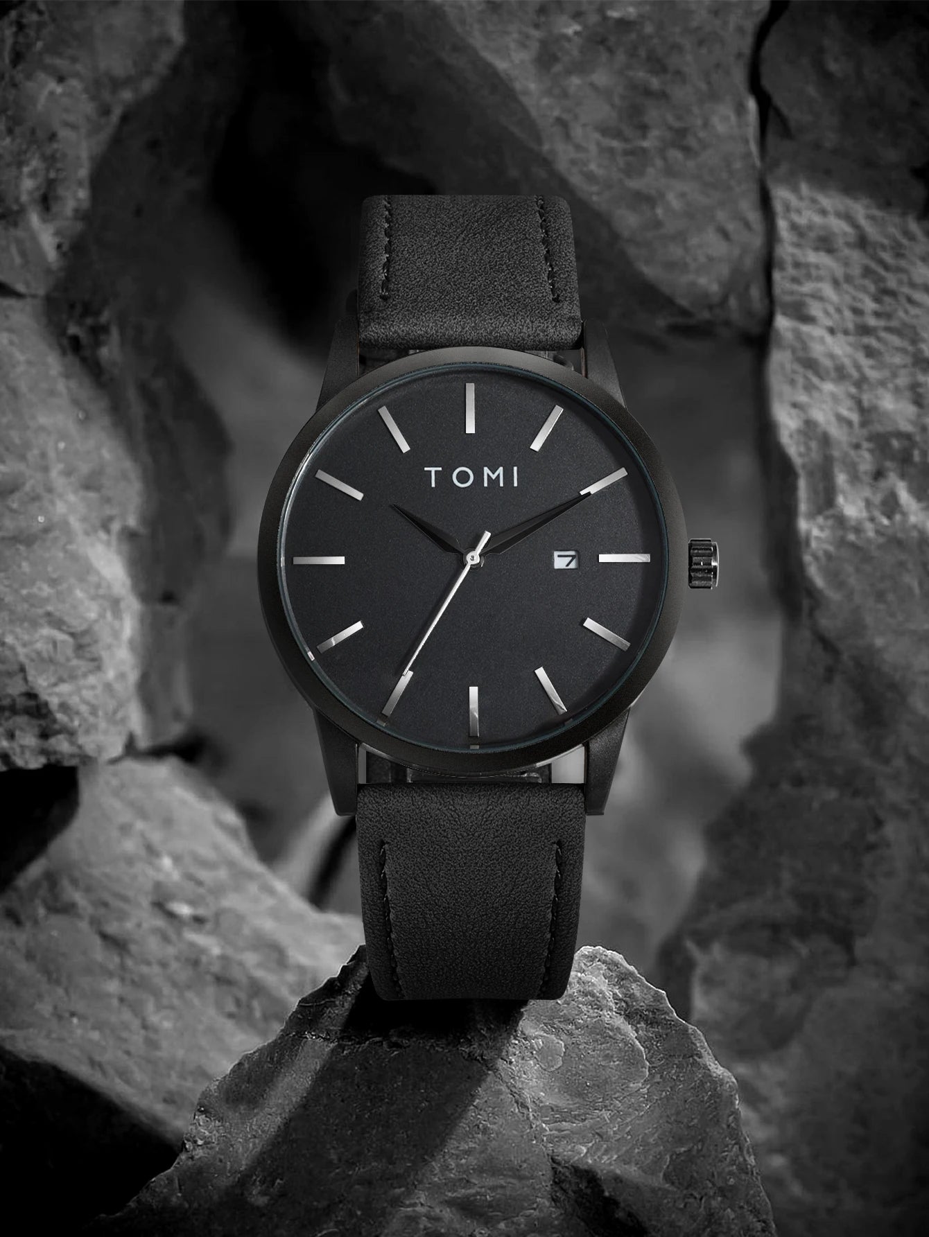 Statement Watch Set – Black Formal Essentials