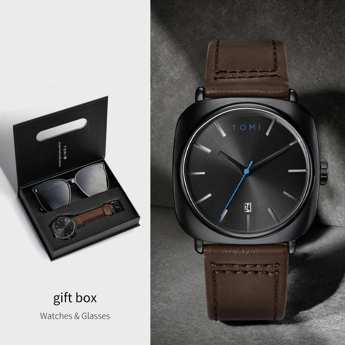 Statement Watch Set – Urban Black