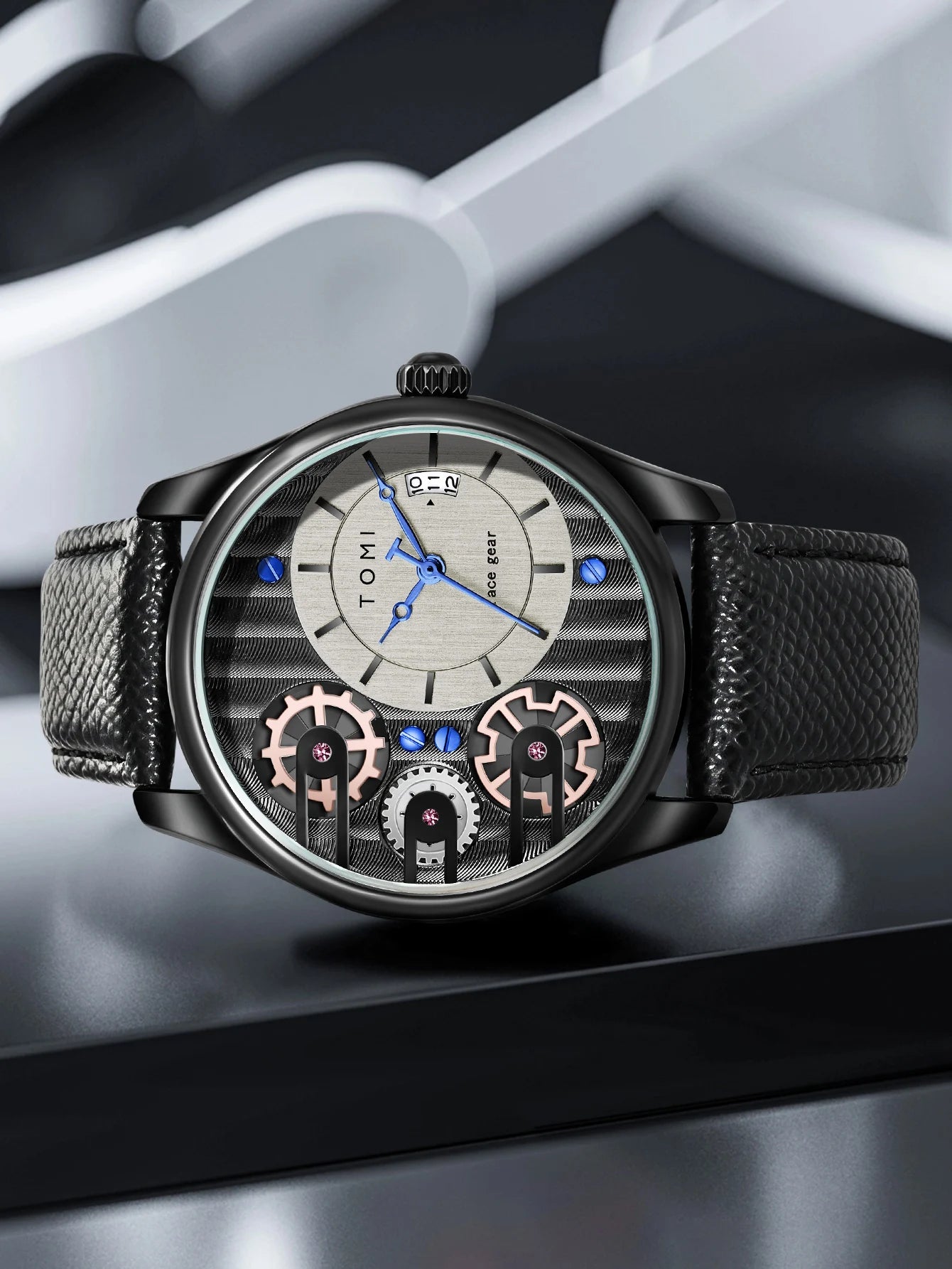 Statement Watch Set – Mechanical Face Gear