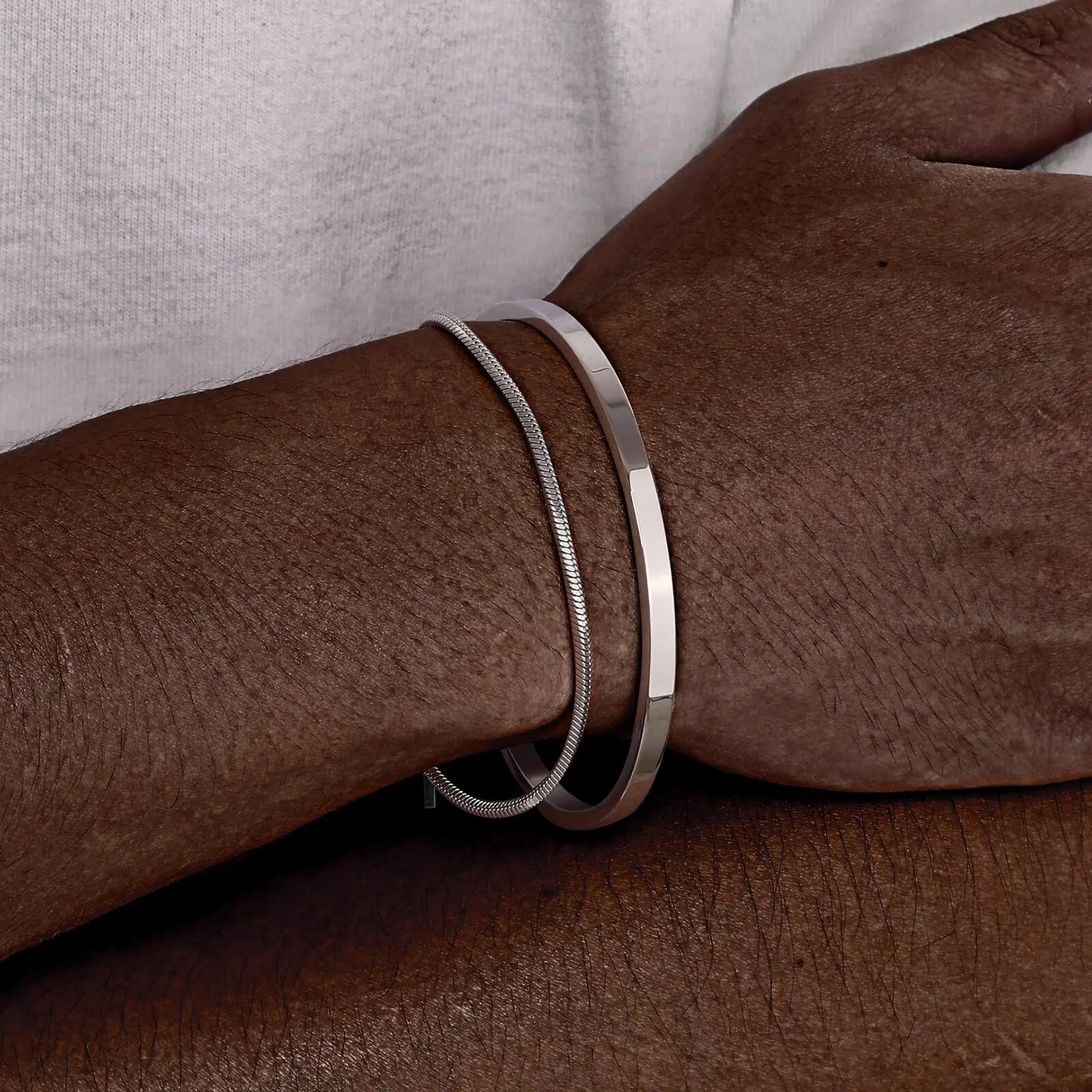 Sterling Silver 925 Men’s Chain Bracelet