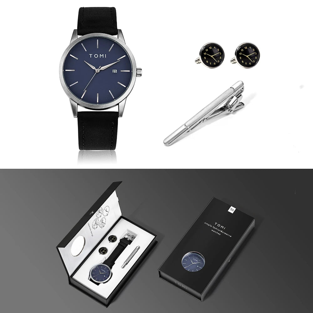 Statement Watch Set – Black Formal Essentials