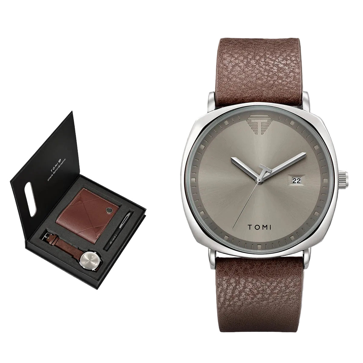 Statement Watch Set – Executive Brown