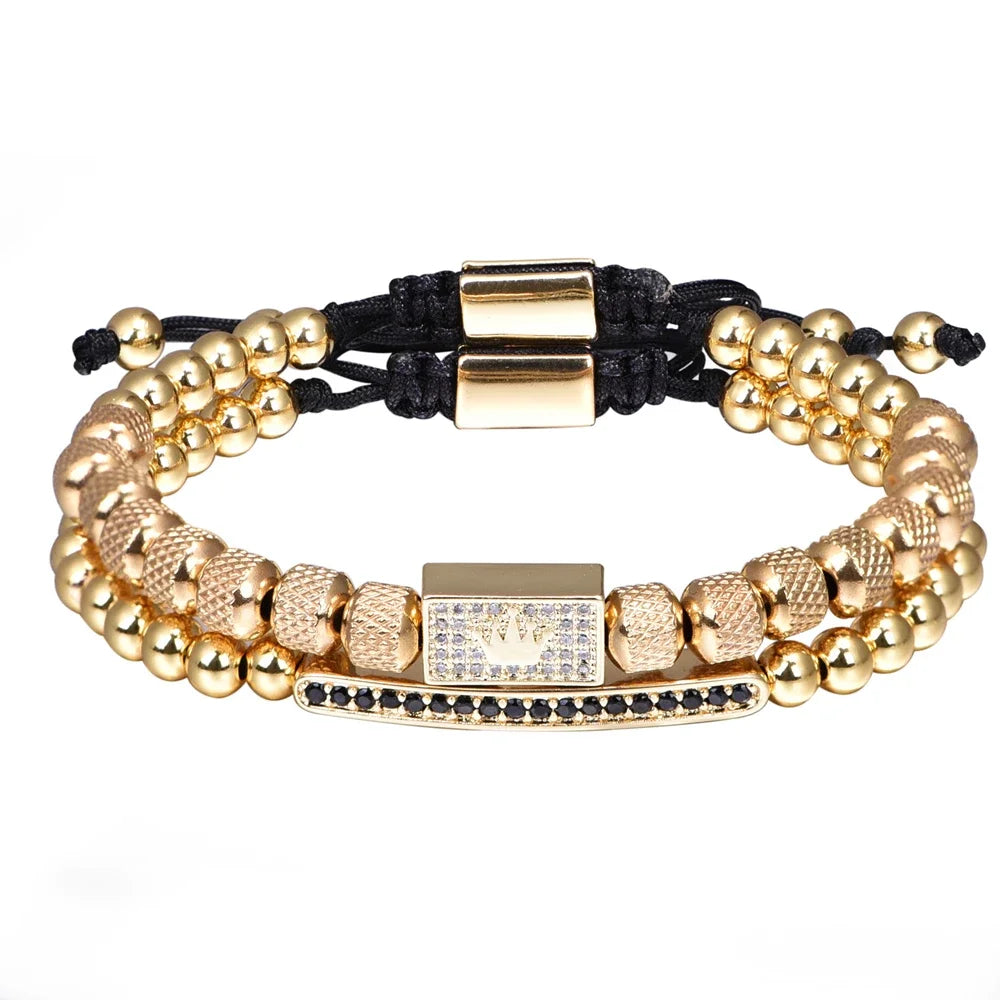Bolvan Aurum Line Statement Bracelet